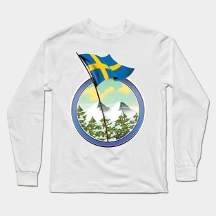 Sweden Long Sleeve T-Shirt